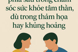 Hưởng ứng ngày Sức khỏe tâm thần thế giới 10/10/2025 với chủ đề “Tiếp cận dịch vụ chăm sóc sức khỏe tâm thần trong thảm họa và tình huống khẩn cấp”